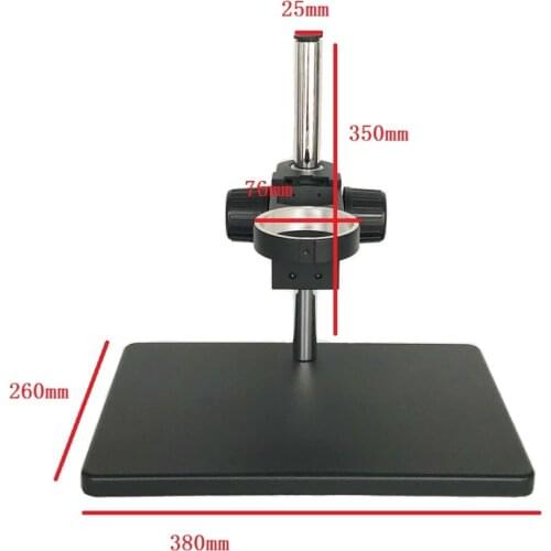 Big table stand + Focusing Rack with diameter 76mm for all the trinocular /binocular stereo microscope for pcb /lab repair