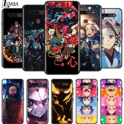Hot Anime Demon Slayer Kimetsu No Yaiba For LG K92 K71 K62 K61 K52 K51S K50S K42 K41S K40S K31 K30 K22 Phone Case