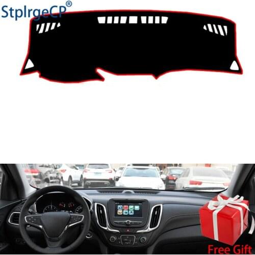 For Chevrolet Equinox 2018 2019 dashboard mat Protective pad Shade Cushion Pad interior sticker car styling accessories