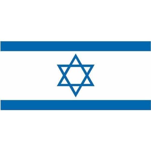 Fine Car Accessories ISRAEL Flag Sticker Window Bike Motorcycles Flag Funny Decal