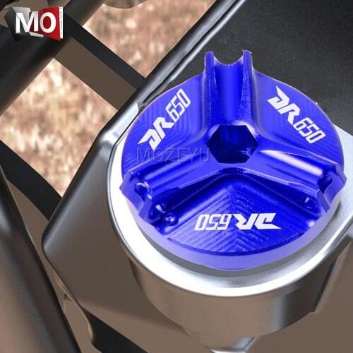 M20*2.5 Motorcycle CNC Billet Sump Plug Cover Screw Engine Oil Drain Filler Cap Nut For Suzuki DR 650 DR650 S / SE 1994-2010
