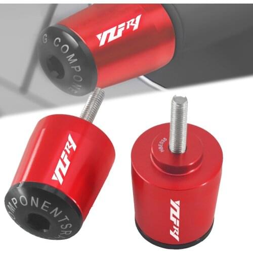 Motorcycle Handlebar Grips Ends 7/8 22mm Handle Bar Cap Hand End Plug For Yamaha YZF-R1 YZFR1 2015 2016 2017 2018 2019 2020 2021