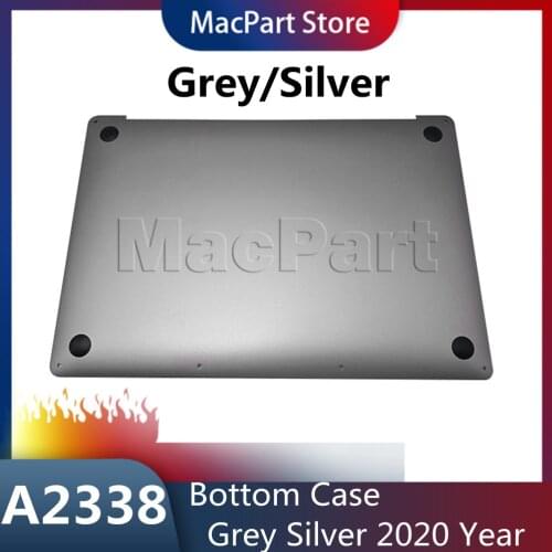 New A2338 Grey Silver for Apple Macbook Retina Pro 13" 2020 Year M1 A2338 Bottom Case Lower Case Cover Battery Door