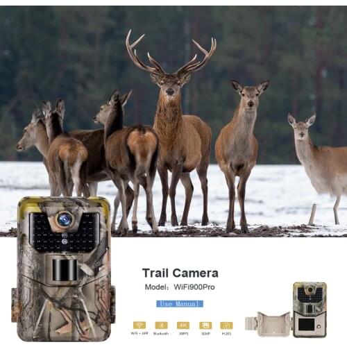 Hunting Trail Camera Wildlife Scouting Camera With Night Motion Activated Outdoor Trail Camera Home Security