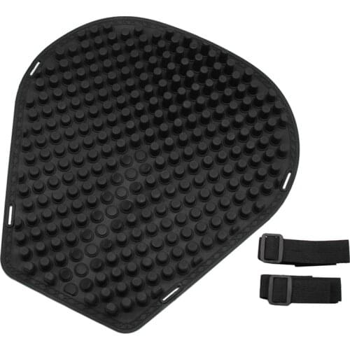 Motorcycle Driver Front Cushion silicone Pressure Relief Ride Seat Pad 36.8x 37cm for R1200GS R1250GS For GSXR 600 750