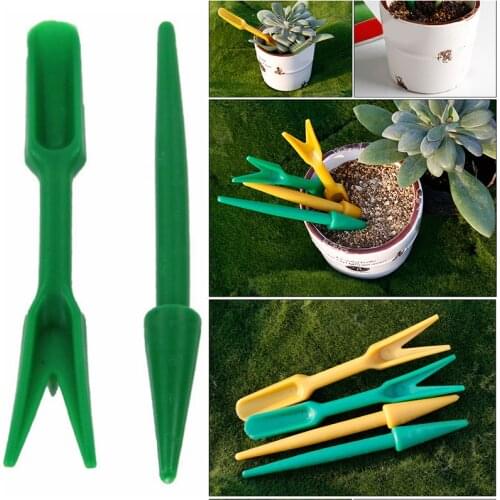 Adjustable Gardening Plastic Device Seedlings Dibber Transplanting Planting Bonsai Gadgets With High Quality Durable Traits