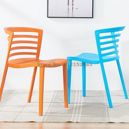 Outdoor chair backrest makeup chair plastic nordic dining chair modern minimalist lazy net red home restaurant ins wind