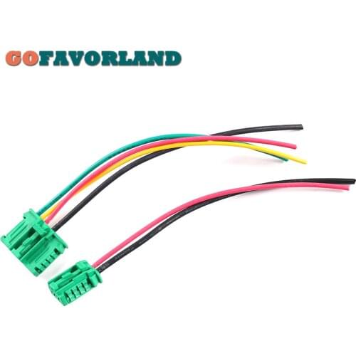 Fan Resistor Connector Wire Blower Motor Heater 27150-ED70A 7701207718 For Nissan Tiida Livina Citroen Peugeot Renault