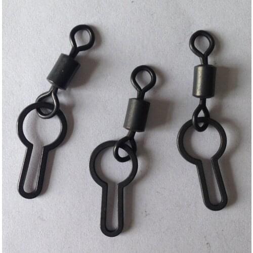 1000 x PVA Bag Swivels-UK size 8-Carp Terminal End Tackles for Carp Fishings