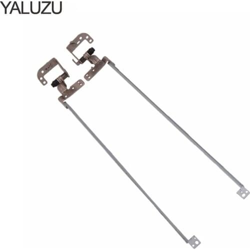 YALUZU NEW Laptop Lcd Hinges Kit for Dell INSPIRON 1750 P/n: 34.4CN01.101 34.4CN02.101 Notebook Left + right LCD Hinges Replacem