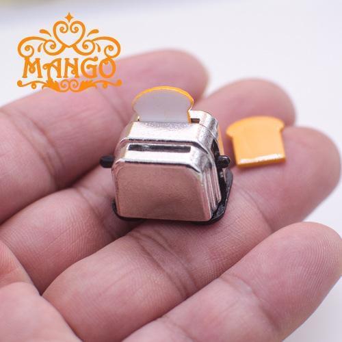 1: 12 Dollhouse Mini Furniture Model chu can Accessories Candy Toy Modern Bread Machine Realistic