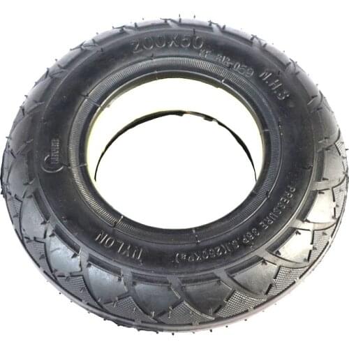 1pc mobility scooter wheelchair tire 200x50 (8x2) solid/foam filled 200x50 for razor e100 e125 e200 steam scooter