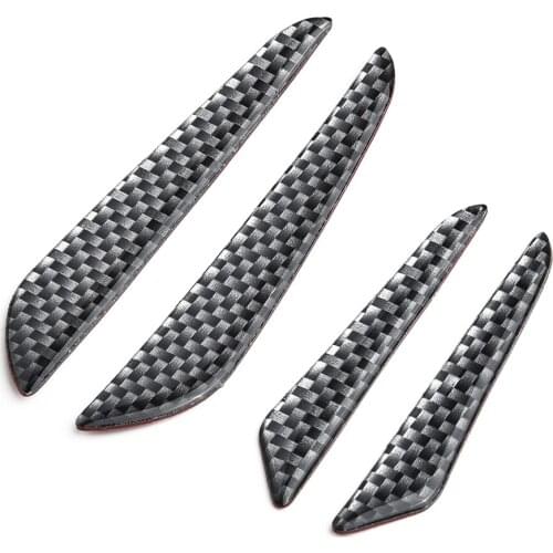 4pcs Universal Carbon Fiber Car Door Side Edge Guard Protection Trim Sticker Factory Direct Inventory Clearance