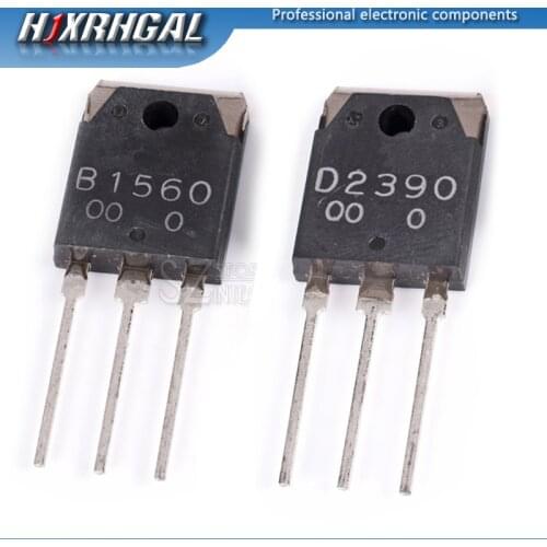 4PCS B1560 D2390 2 pairs (2pcs 2SB1560 + 2psc 2SD2390) original authentic HJXRHGAL