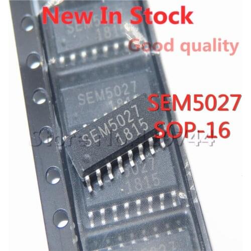 5PCS/LOT SEM5027 SEM5027A 5027A SOP-16 LCD power chip In Stock NEW original IC