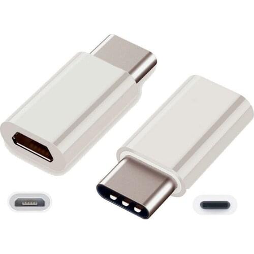 5PCS/LOT Type C Adapter For Xiaomi Mi A1 5X Mi5X Mia1 Oneplus 3t 5 3 LG g5 Samsung S8 Plus Micro USB to USB C Adapter Type-c