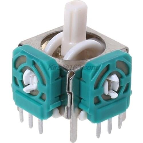 5PCS 3D Analog Joysticks Sensor Module Stick Replacement Repair Parts Game Accessoires for Nintendo NGC Gamecube Controller