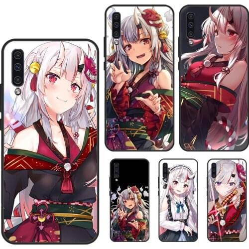 Nakiri Ayame Hololive Anime Case Cover For Samsung A52 A32 A72 A12 A11 A31 A41 A51 A71 A20e A21S A10 A20S A40 A50 A70