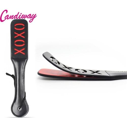 BDSM Spank XOXO Sex Flirting Toys Paddle Whip slave punish Bat Spanking Flogger Paddle Sex Adults products for Lovers