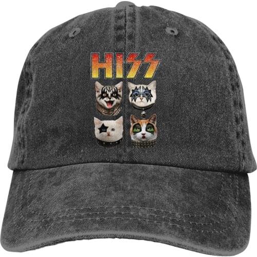 Hiss Funny Cat Lover The Baseball Cap Peaked capt Sport Unisex Outdoor Custom LGBT transgender Hats