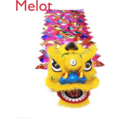 Childrens Lion Dance Lion Head Little Lion Lion Dance Lion Dance Props Lion Dance Set Set School Performance Props Collection