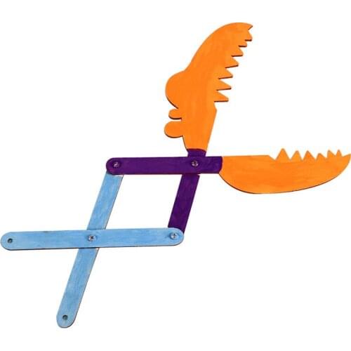 Diy Simple Wooden Manipulator Creative Technology Gizmo Handmade Materials Package Toys