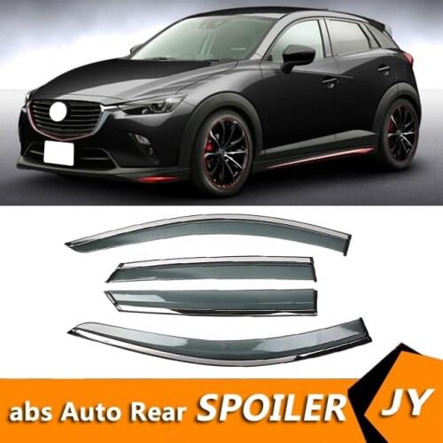 For Mazda cx-3 2014-2019 Window Visor Vent Shades Sun Rain Deflector Guard For Mazda cx-3 Auto Accessories 4PCS/SET