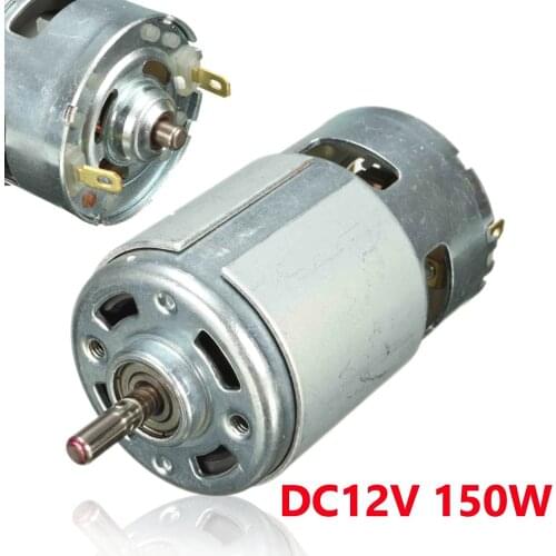 1PC 775 DC Motor 12V 13000~15000rpm High Speed Large Torque DC Motor Electric Tool Electric Machinery