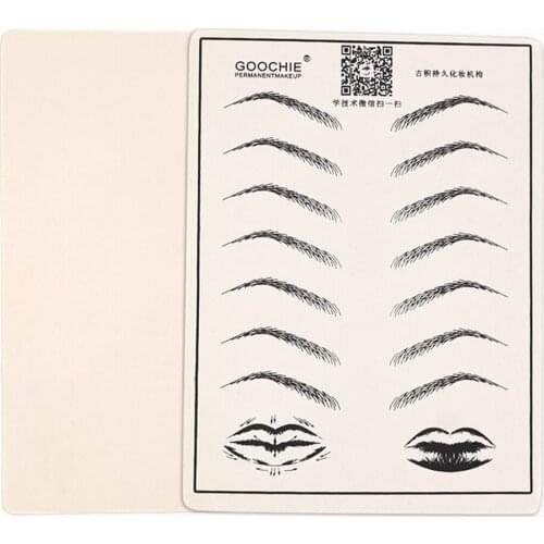 GOCOHIE Double Side Inkless Practice Skin Microblading For Beginner