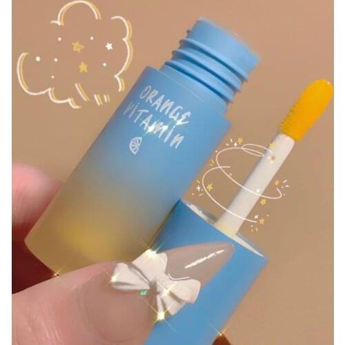 Vitamin C Lip Milk Moisturizing Lipstick Primer Fade Fine Lines Lasting Moisturizing Deep Nourishing Lip Skin Care TSLM1