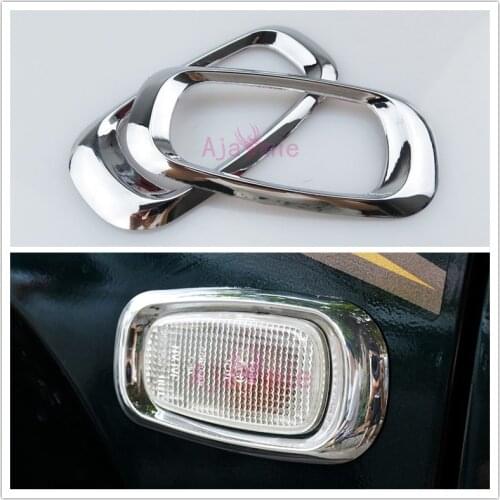 Side Lamp Cover Blinker Trim Light Frame 2003-2009 Car Styling For Toyota Land Cruiser 120 Prado FJ120 Accessories