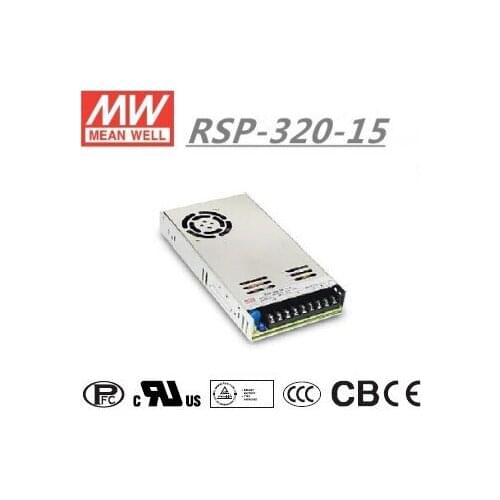 MEAN WELL RSP-320-15 320W 21.4A 15V meanwell Power Supply with PFC function