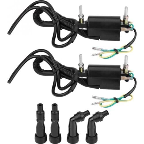 New 1 Set 12V Motorcycle Accessory Ignition Coil for Kawasaki KZ Suzuki GS Honda CB 650 750 900