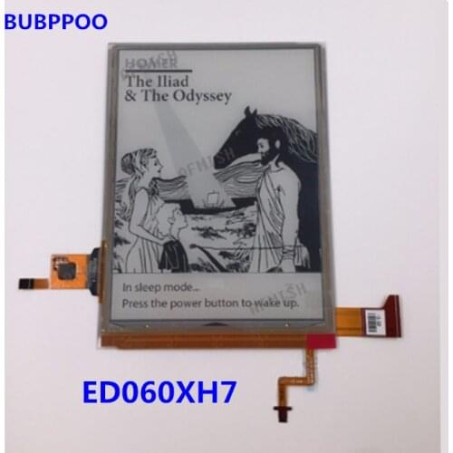 100% new ED060XH7 6" eink carta 2 LCD Display screen with backlight and touch for PocketBook touch Lux 3 PB626(2)-D-WW