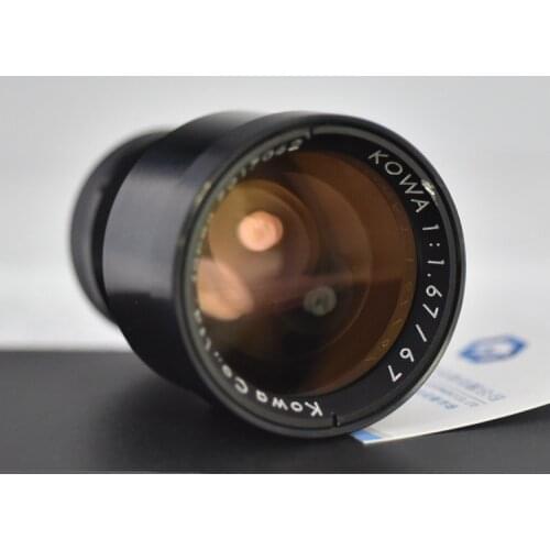 Used original secondhand KOWA industry lens 67mm 1：1.67