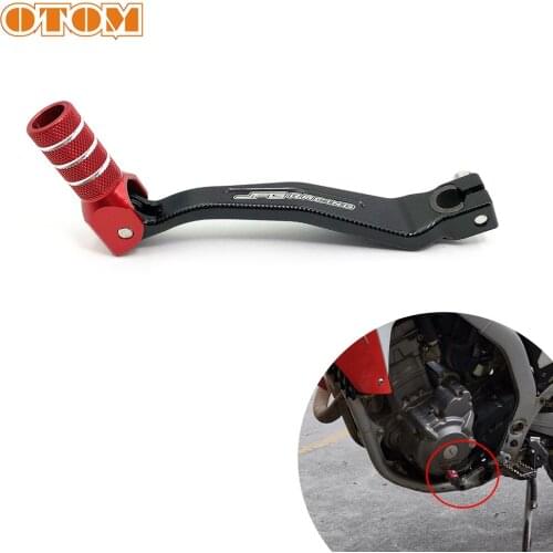 OTOM Motorcycle Folding CNC Aluminum Gear Shift Lever Anti-fall Shifter Pedal For HONDA CRF250L 2013-2019 CRF250LA 2017-2019