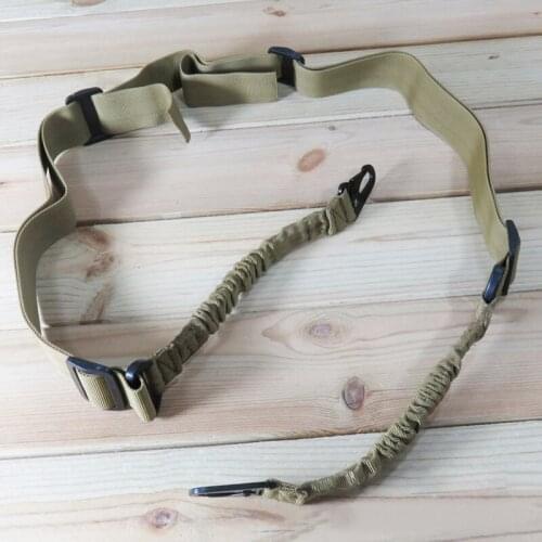 Tactical 2 Point Sling Shoulder Strap Outdoor Rifle Sling QD Metal Buckle Belt