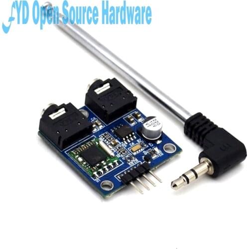 TEA5767 FM Stereo Radio Module for 76-108MHZ With Free Cable Antenna