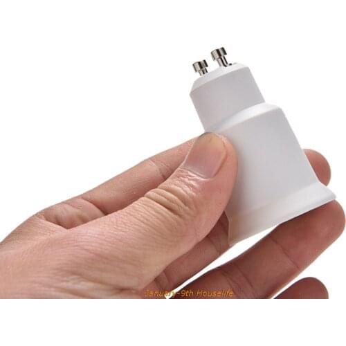 GU10 To E27 E26 Edison Screw Socket Base Adapter Converter LED Bulb Lamp Plug Extender 1PCS