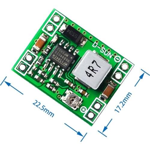 Ultra-Small Size DC-DC Step Down Power Supply Module MP1584EN 3A Adjustable Buck Converter for Arduino Replace LM2596
