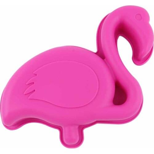 3D Flamingo Cute Animals Silicone Cake Mold Mousse Cake Decoration Tool DIY Baking Pan For Birthday Kitchen Bakeware Pastry Tool