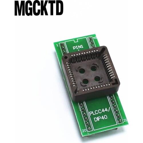 5PC/LOT .PLCC44 turn DIP40 , PLCC44 turn DIP40 conversion seat IC testing seat adapter adapter seats