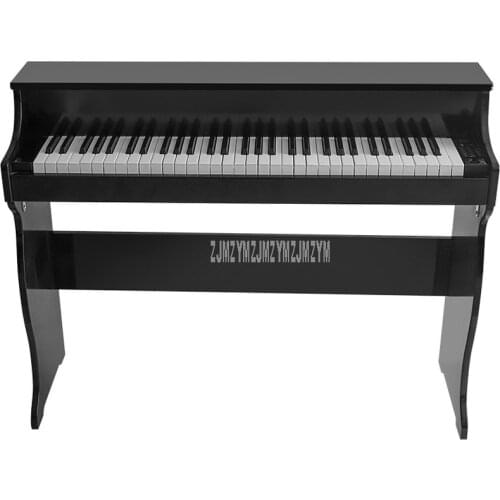 61-Key Children Kids Electronic Keyboard Electric Wooden Piano Toy Musical Instruments Educational Toy Birthday Gift SM-6118