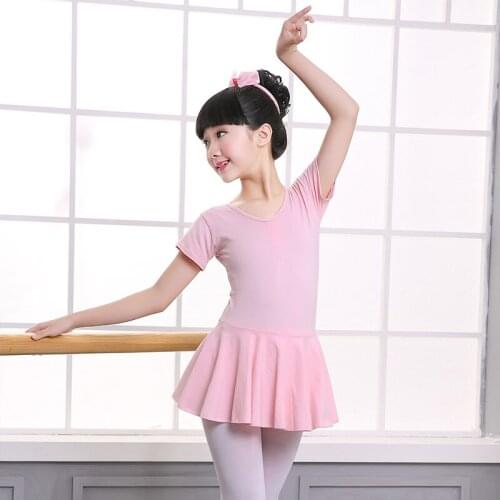 Ballet Girl Dance Dress Competition Practice Clothes Ballroom Dancewear Girl Gymnastics Leotard Ballet Performance Skirt