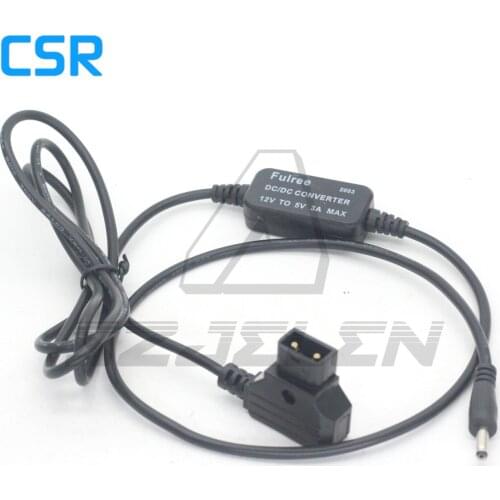 D-toque para dc3.5/1.35 5v dc power para eartec o hub tri-way chamada cabo de alimentação Customizable length