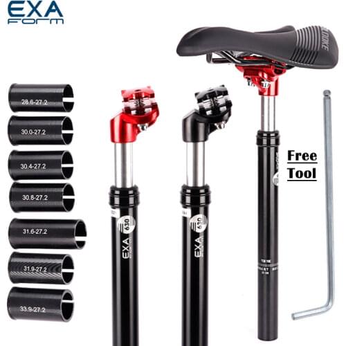 KS EXA Bicycle Seatpost Shock Absorber Kindshock Tube 27.2 28.6 30.0 30.4 30.8 31.6 31.9 33.9 mm Seat Post Mountain Road Bike