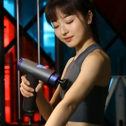 Massage Gun Muscle Relaxation Massager Vibration Fascial Gun Fitness Equipment Noise Reduction Deep Tissue Massager Therapy Gun