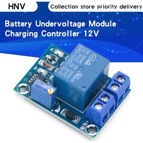 DC 12V Battery Undervoltage Low Voltage Cut off Automatic Switch Recovery Protection Module Charging Controller Protection Board