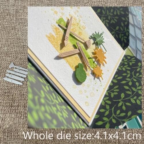 New Design Craft Metal stencil mold Cutting Dies writing brush decoration scrapbook die cuts Album Paper Card Craft Embossing