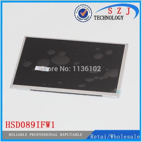 New 8.9'' inch HSD089IFW1 Laptop LCD Screen FOR Hannstar HSD089IFW1-B00 1024*600 Free shipping